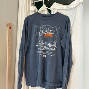 Comfort Colors graphic long sleeve tee size M
